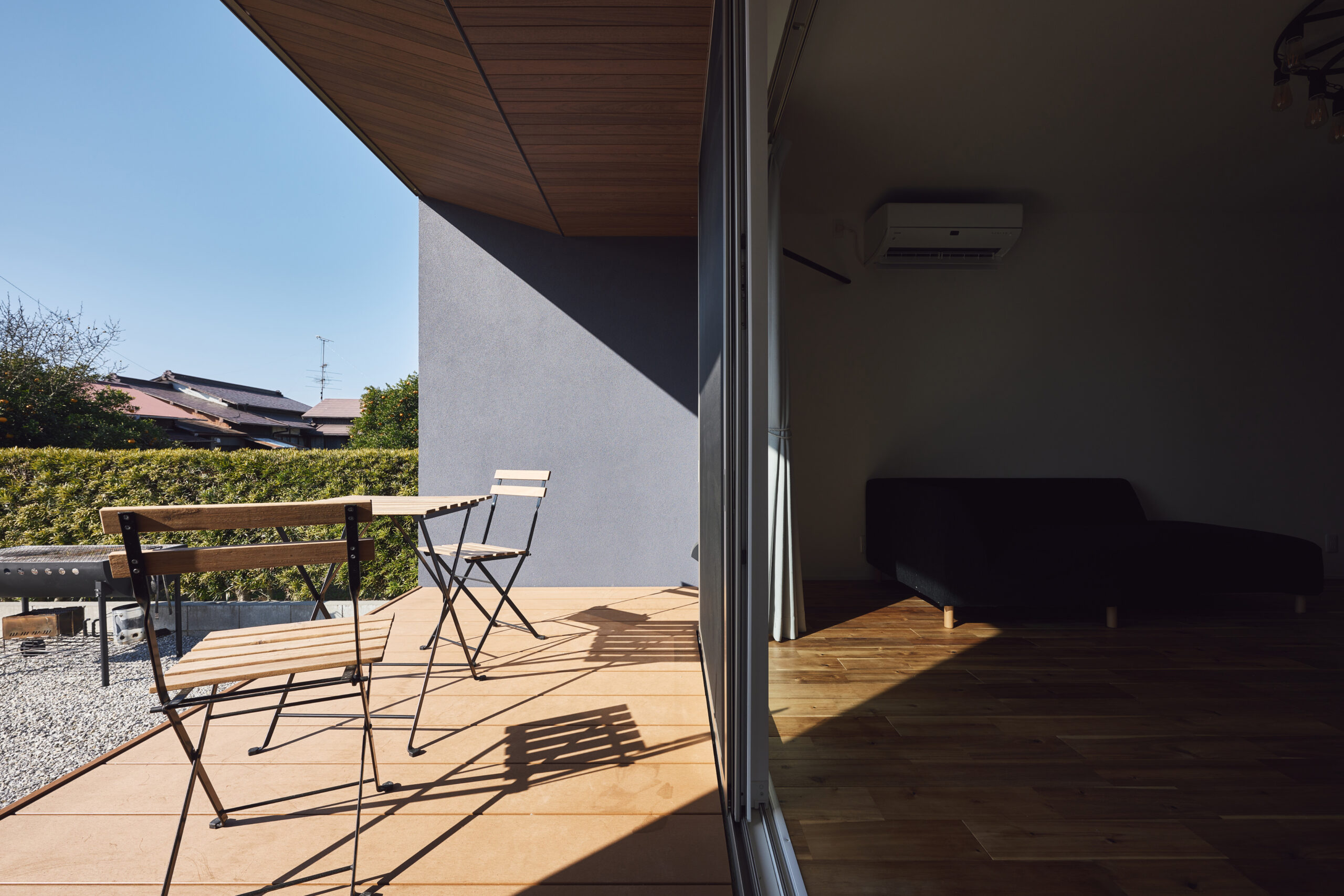 暮らしの中に極上の寛ぎを「露天風呂」のある平屋