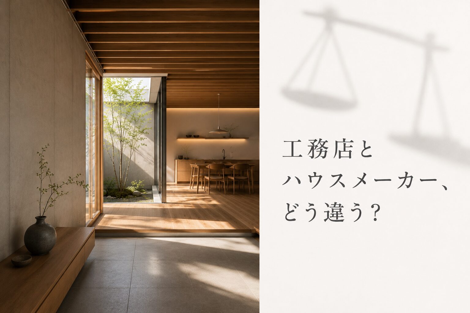 「工務店とハウスメーカー、どちらで建てるべき?後悔しない選び方の基準」09